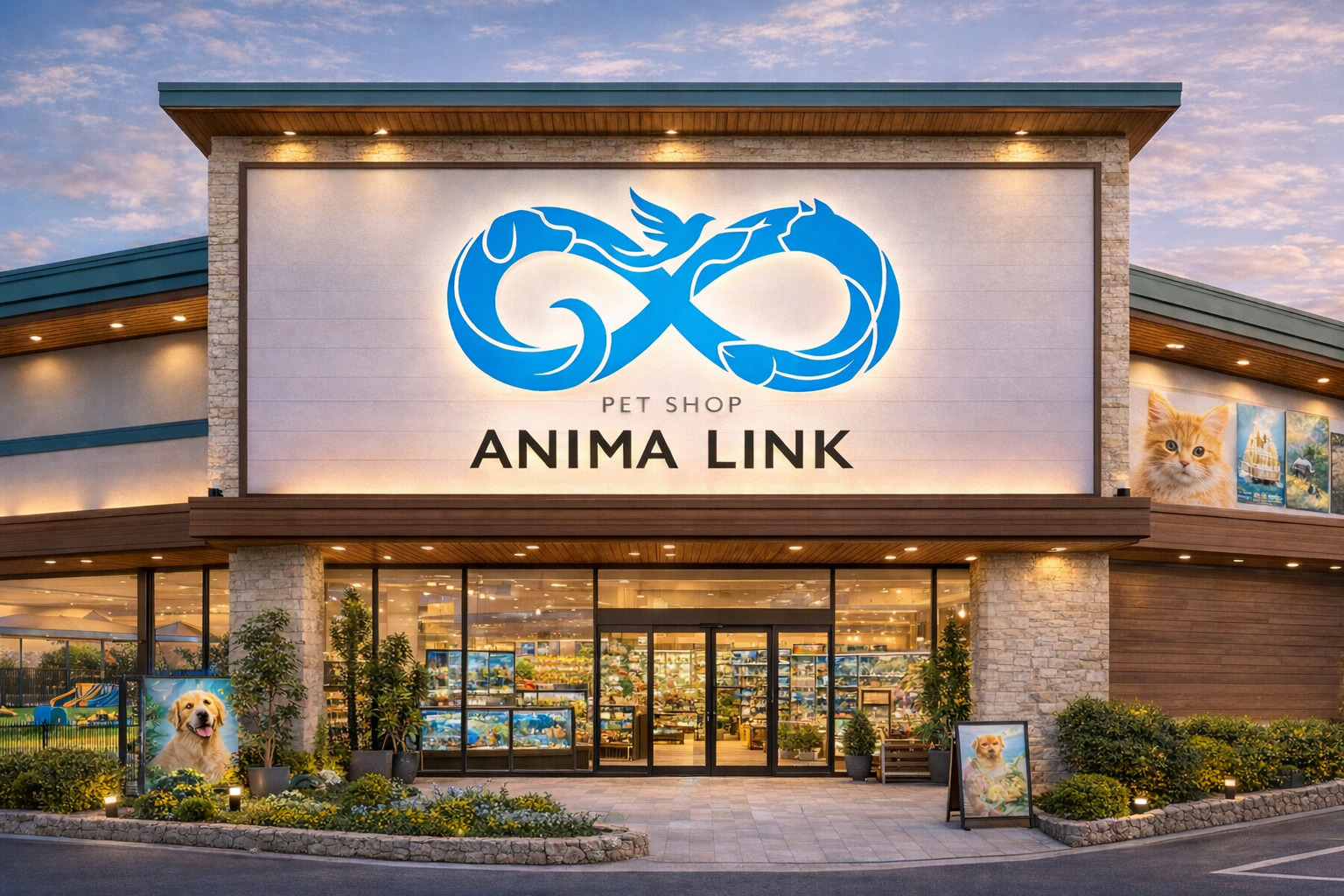 ANIMA LINK Store Mockup