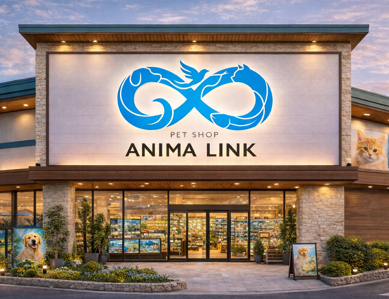 「ANIMA LINK」の外観